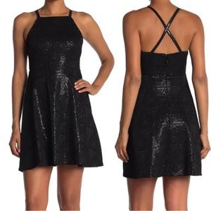 Guess sequence skater dress size 2